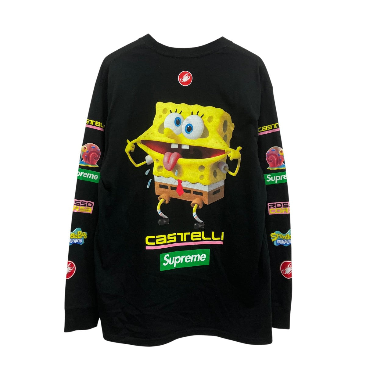 SPONGE BOB CASTELLI L Sプリントカットソー