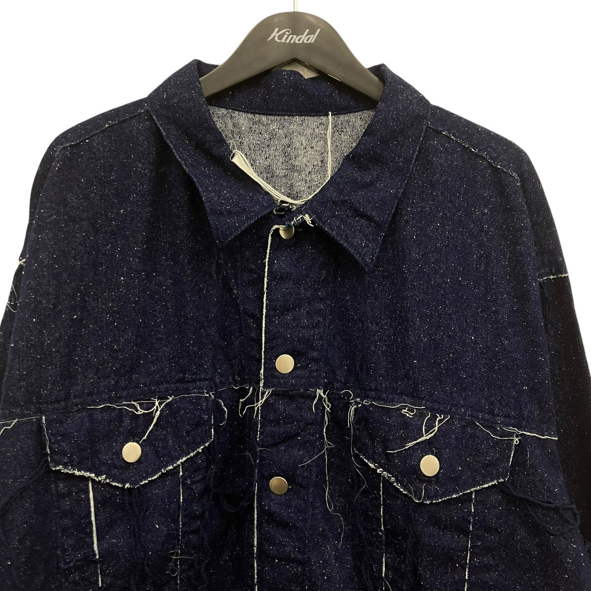 Midorikawa SILK DENIM JACKET デニムジャケット 古着・中古-3枚目のアイテム画像