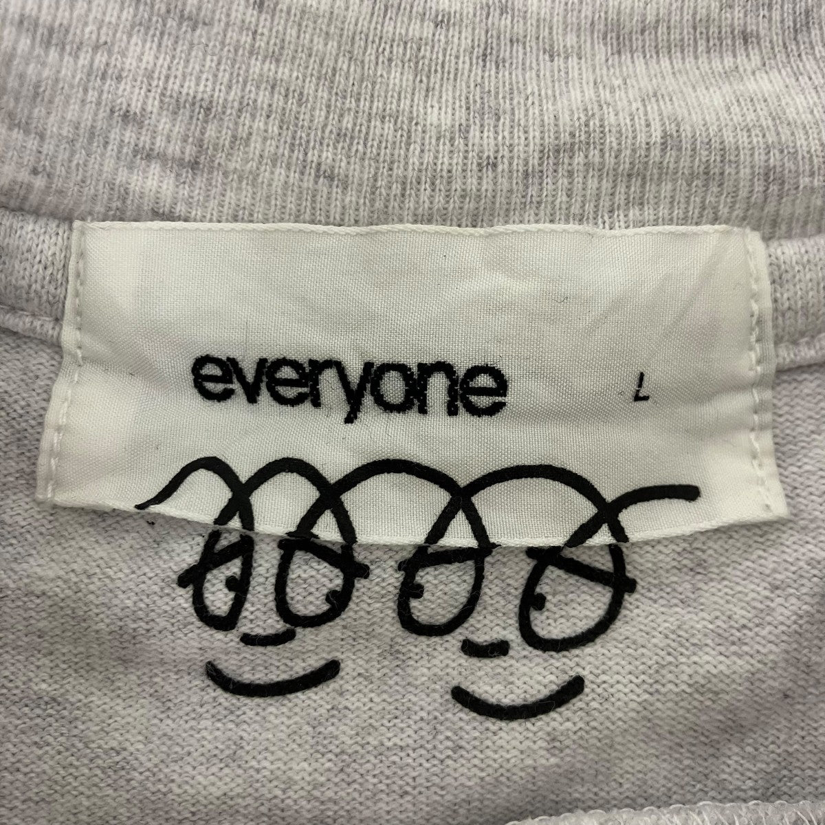 everyone×j．30000 LOGO T-shirt Ｔシャツ 古着・中古-4枚目のアイテム画像