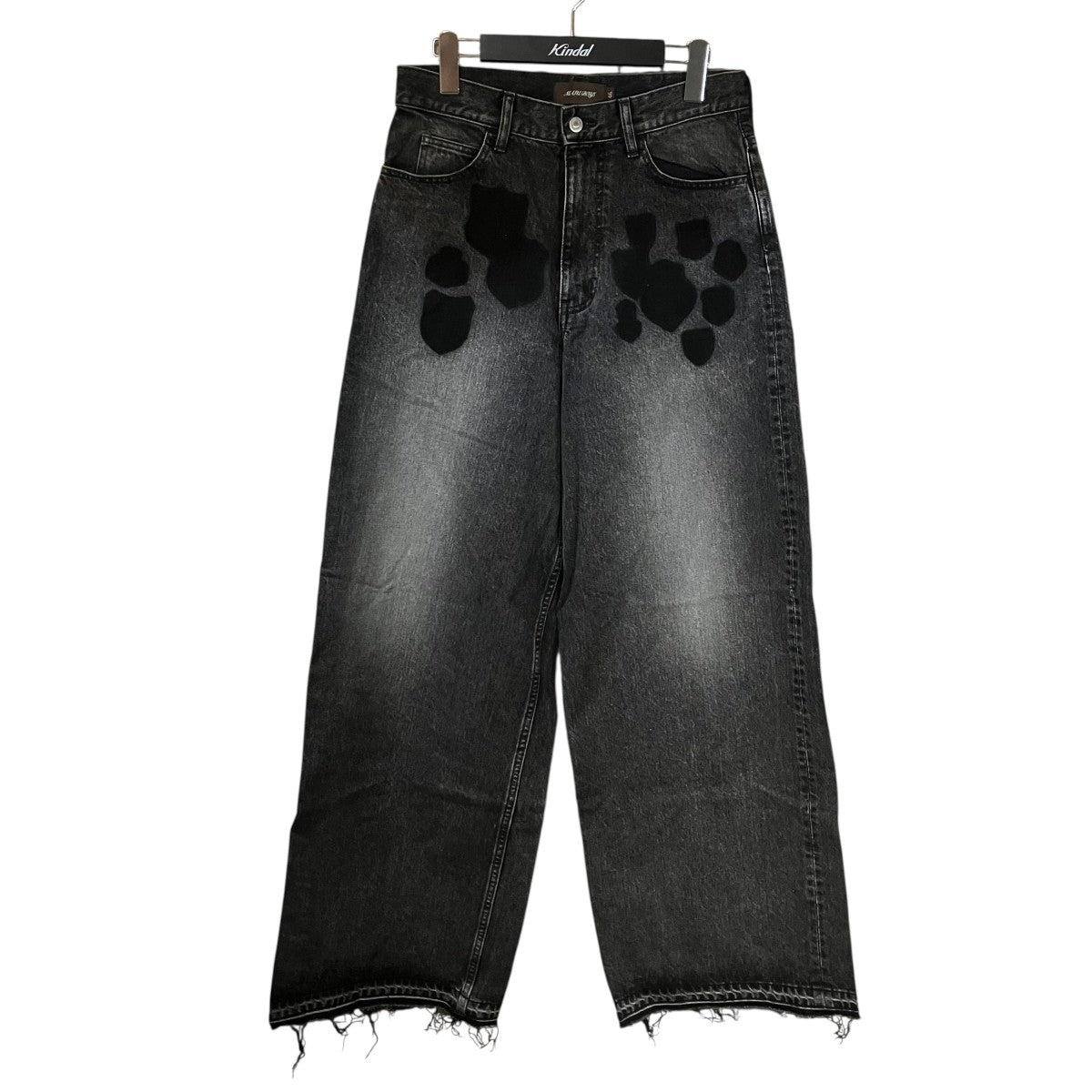 MASU MASU BOYS EMBLEM BAGGY JEANS デニムパンツ 古着・中古-1枚目のアイテム画像