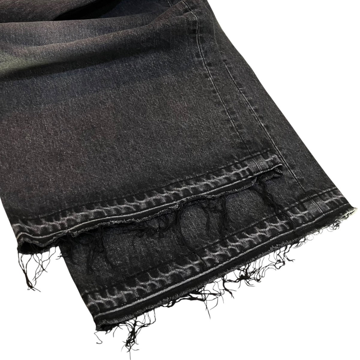 MASU MASU BOYS EMBLEM BAGGY JEANS デニムパンツ 古着・中古-4枚目のアイテム画像