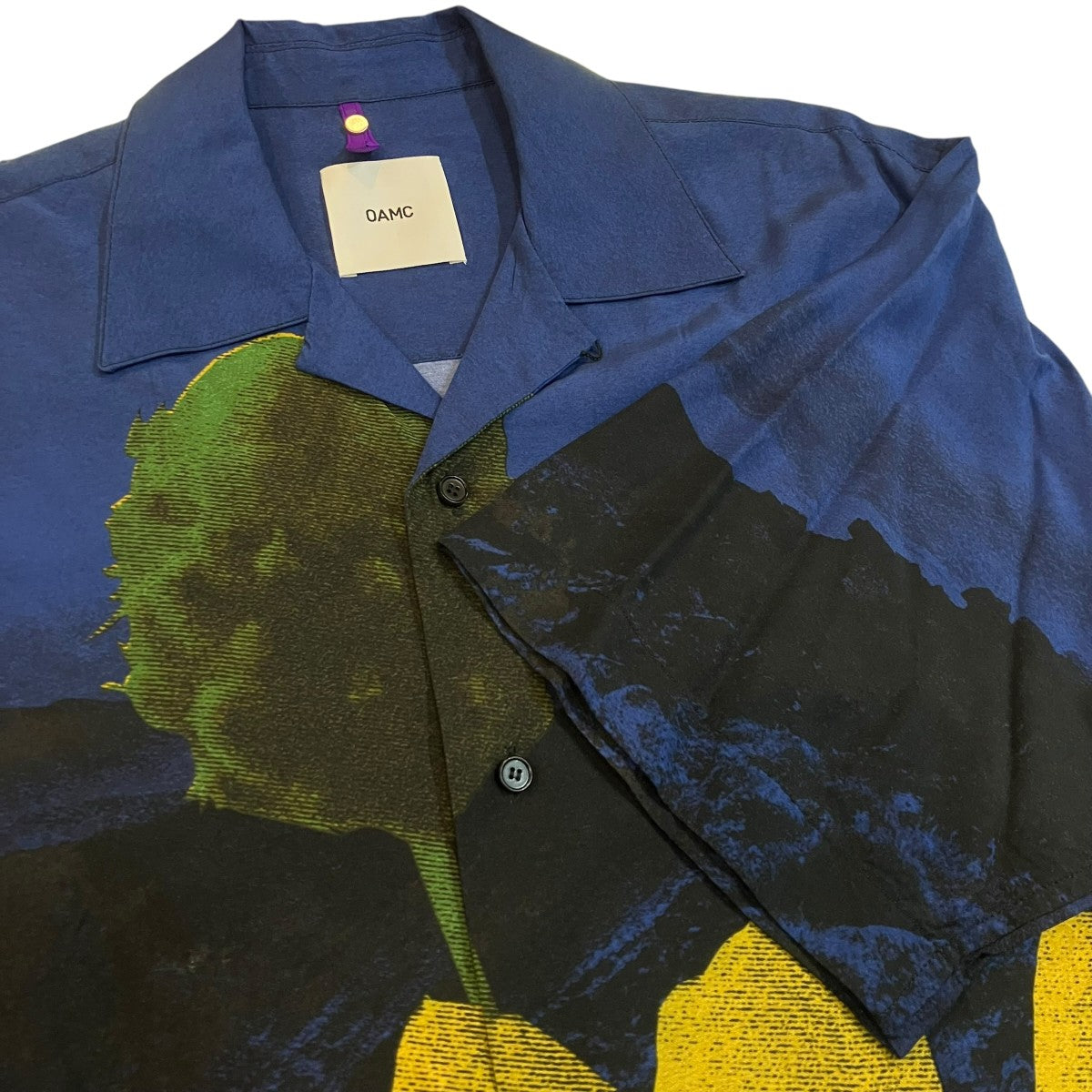 OAMC KURT SHIRT FLORA オープンカラーシャツ 古着・中古-4枚目のアイテム画像