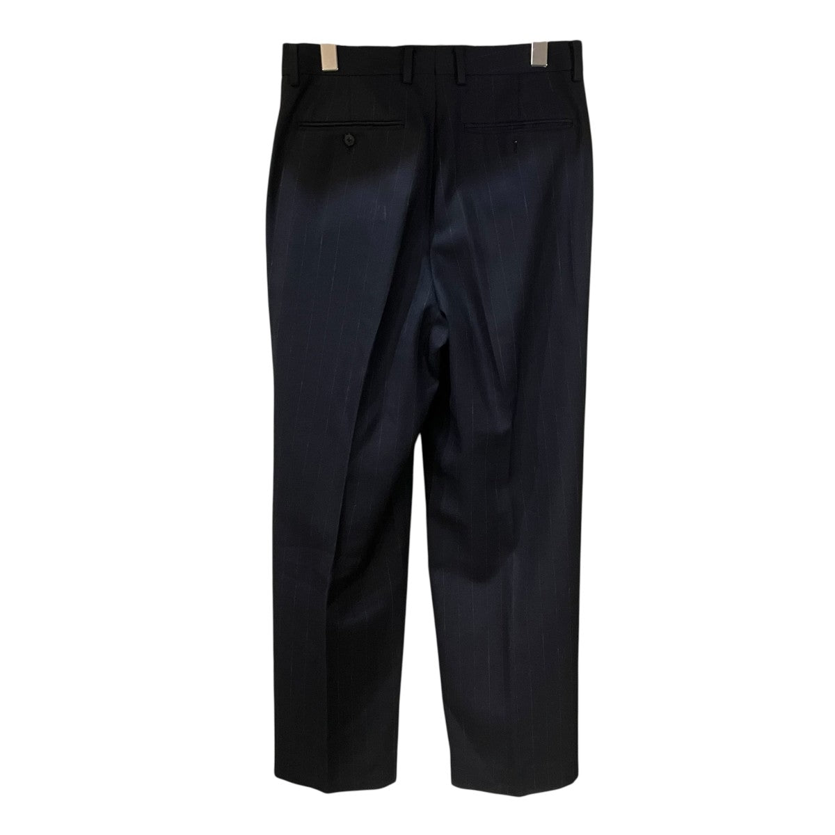 AURALEE HARD TWIST WOOL STRIPE SLACKS ストライプスラックス 古着・中古-2枚目のアイテム画像