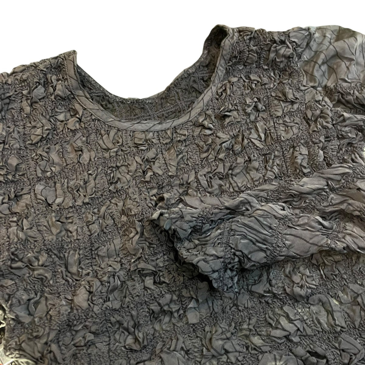 MAISON SPECIAL Shirring Puff Sleeve Tops ブラウス 古着・中古-4枚目のアイテム画像