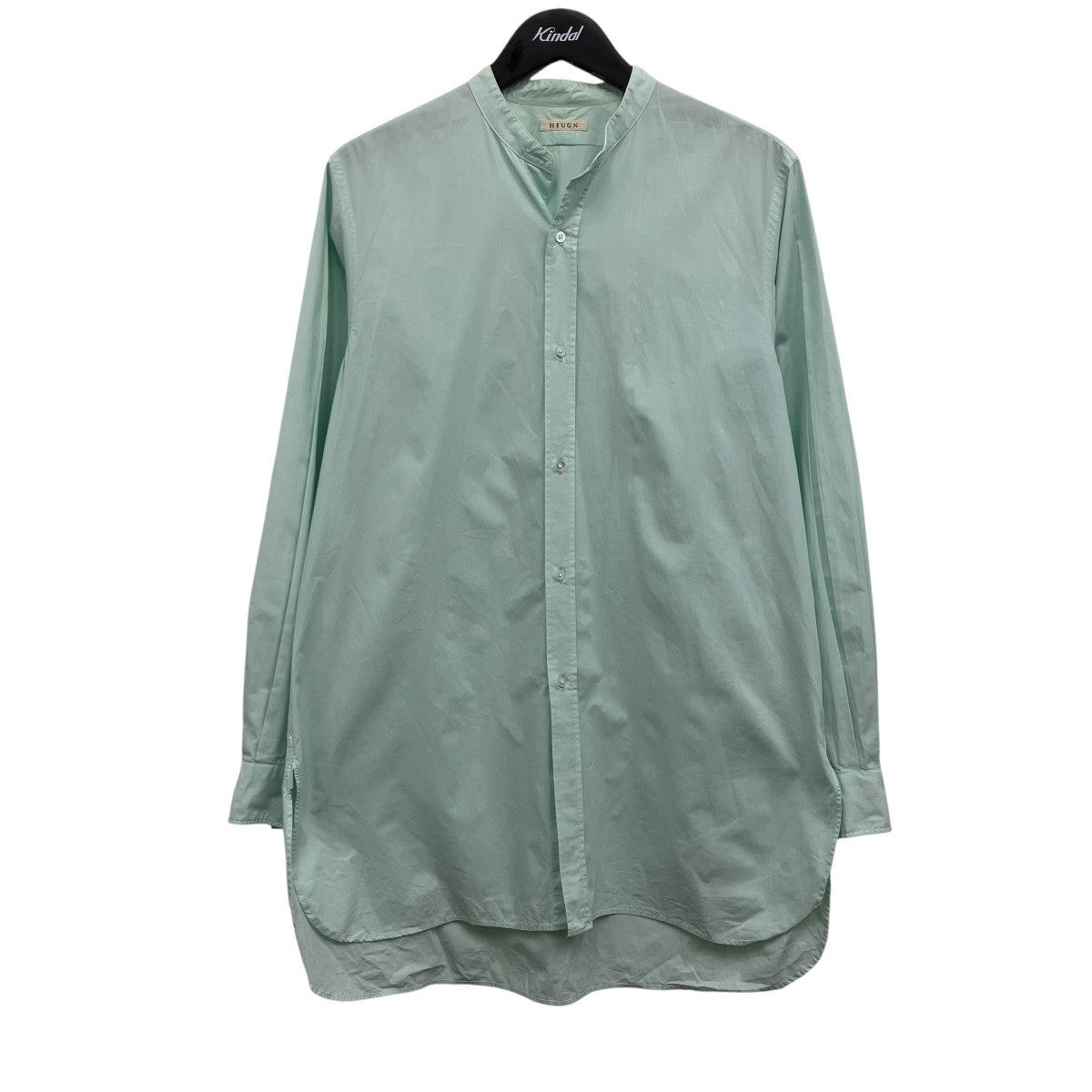 HEUGN コットンバンドカラーシャツ 古着・中古-1枚目のアイテム画像