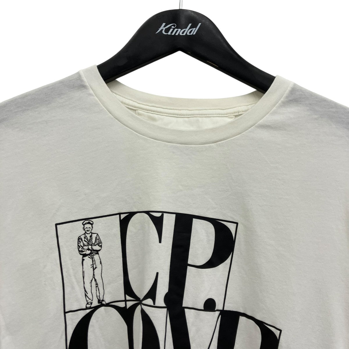 C．P COMPANY セラーロゴ ミッドウェイト 半袖Tシャツ 古着・中古-3枚目のアイテム画像