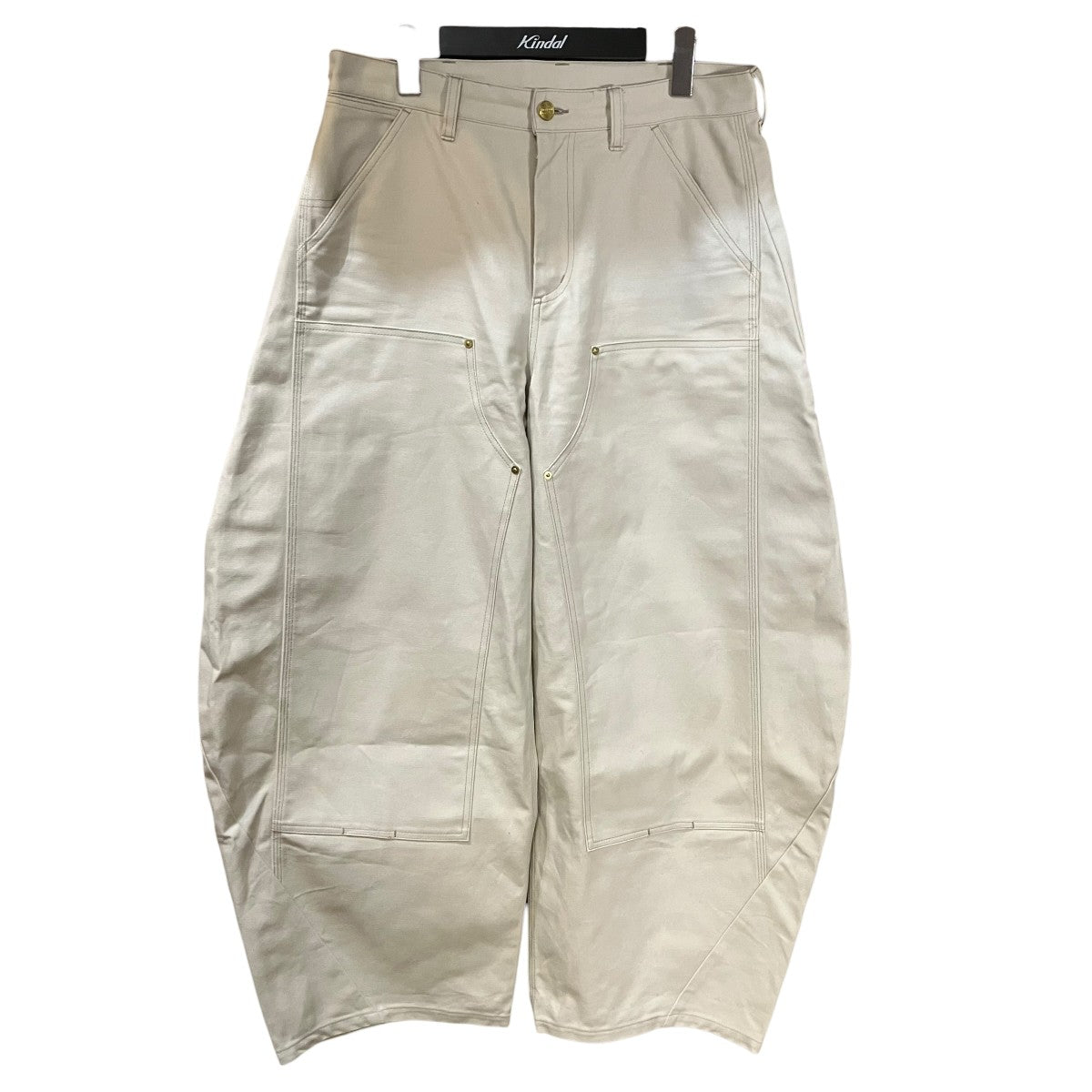 sacai×CarHartt Carhartt WIP Duck Pants ダブルニーバルーンロングパンツ 古着・中古-1枚目のアイテム画像