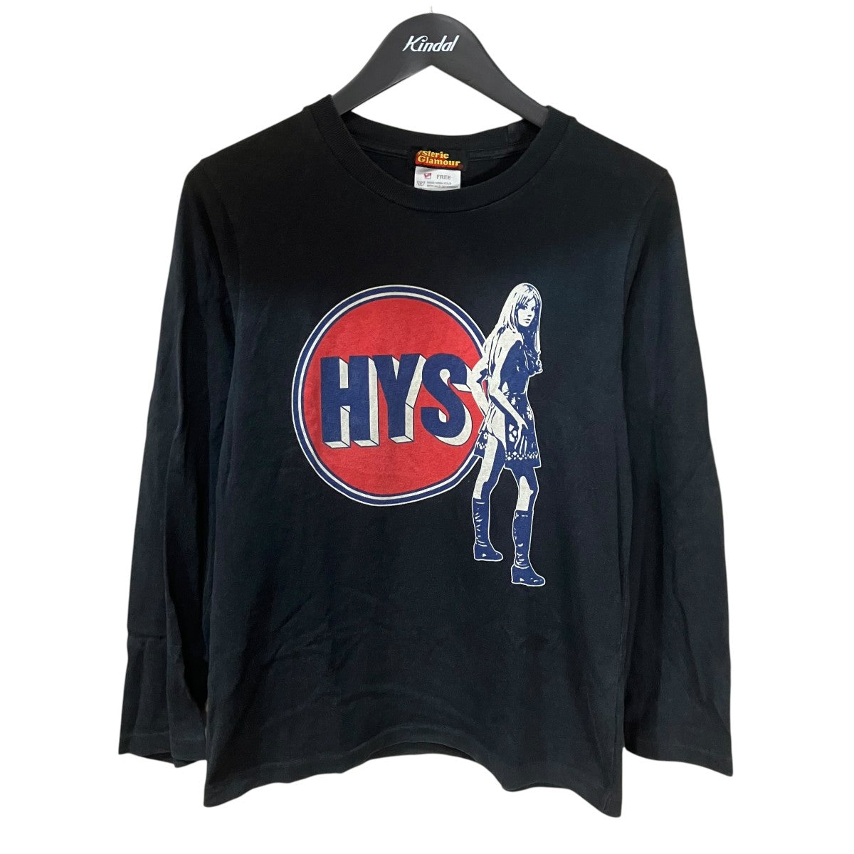 Hysteric Glamour 90’sロングスリーブカットソー 古着・中古-1枚目のアイテム画像