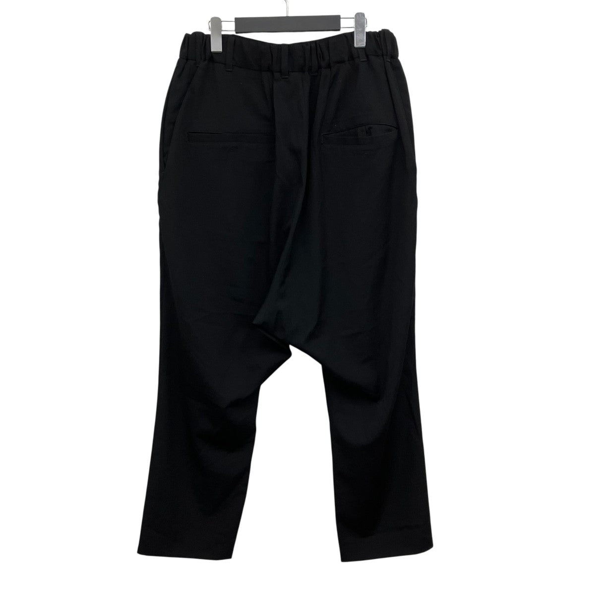 Yohji Yamamoto pour homme シワギャバS-ボールファスナーパンツ 古着・中古-2枚目のアイテム画像