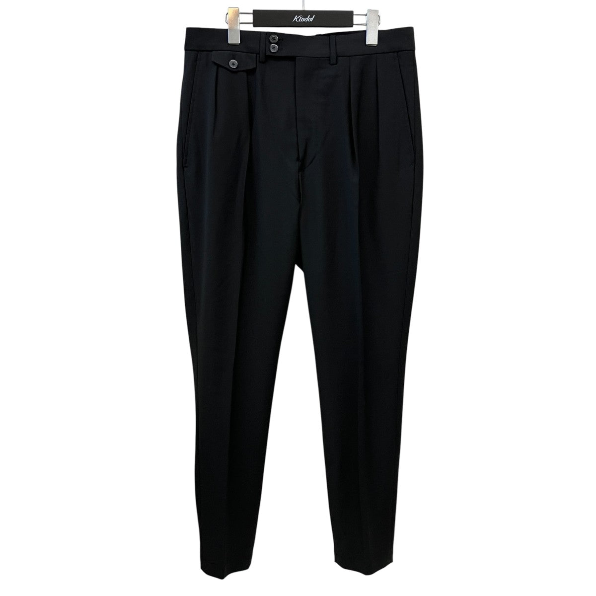 ALMOSTBLACK バックジップパンツ18SS-P005 古着・中古-1枚目のアイテム画像