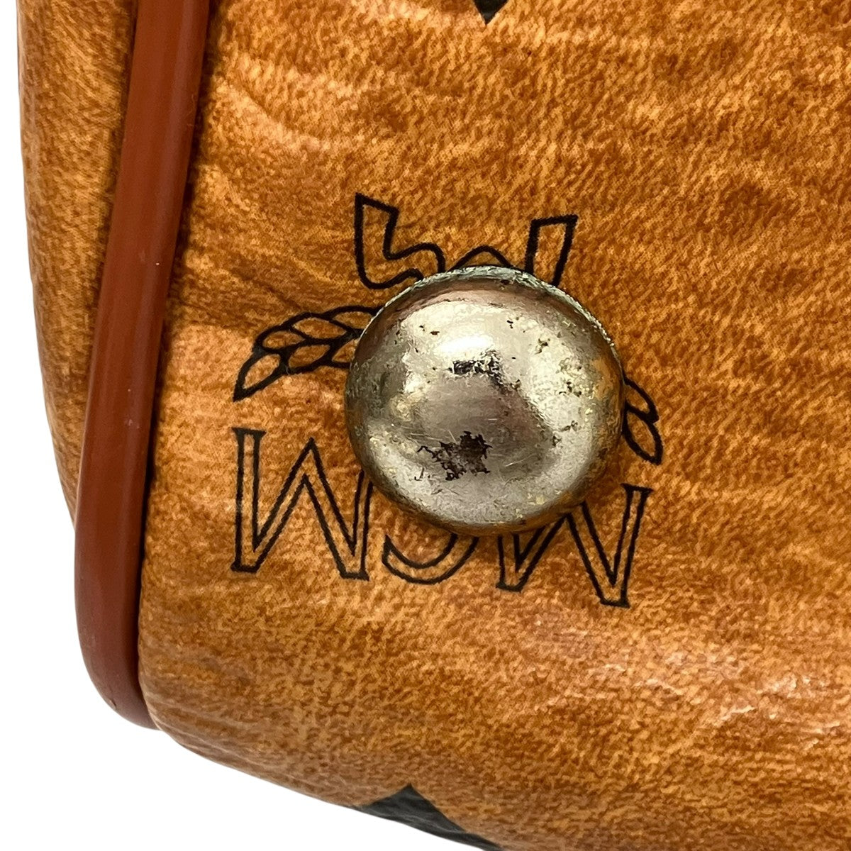 MCM(エムシーエム) ヴィセトスボストンバッグ ブラウン サイズ