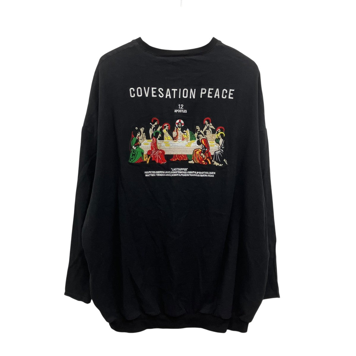 stof エンブロイダリーデザインカットソー 古着・中古-2枚目のアイテム画像