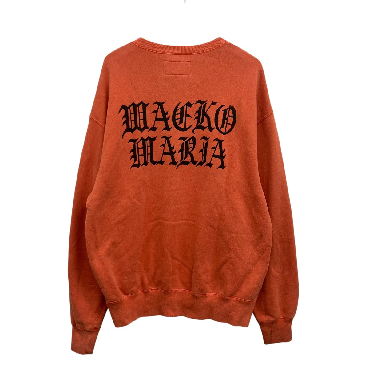 WACKO MARIA×DEATH ROW RECORDS GARMENT DYED SWEAT SHIRTプリントスウェット 古着・中古-2枚目のアイテム画像