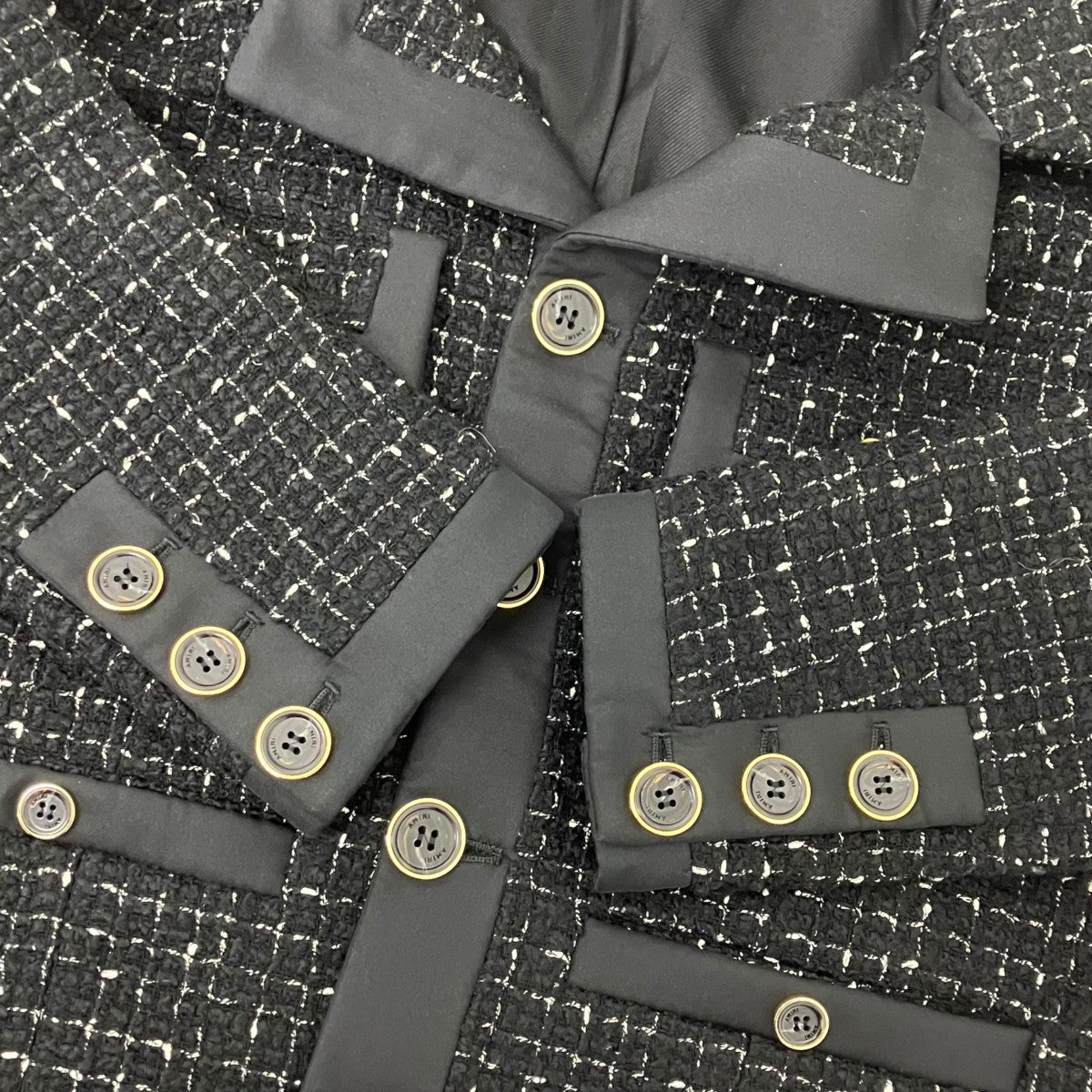 AMIRI ツイードジャケット 古着・中古-5枚目のアイテム画像