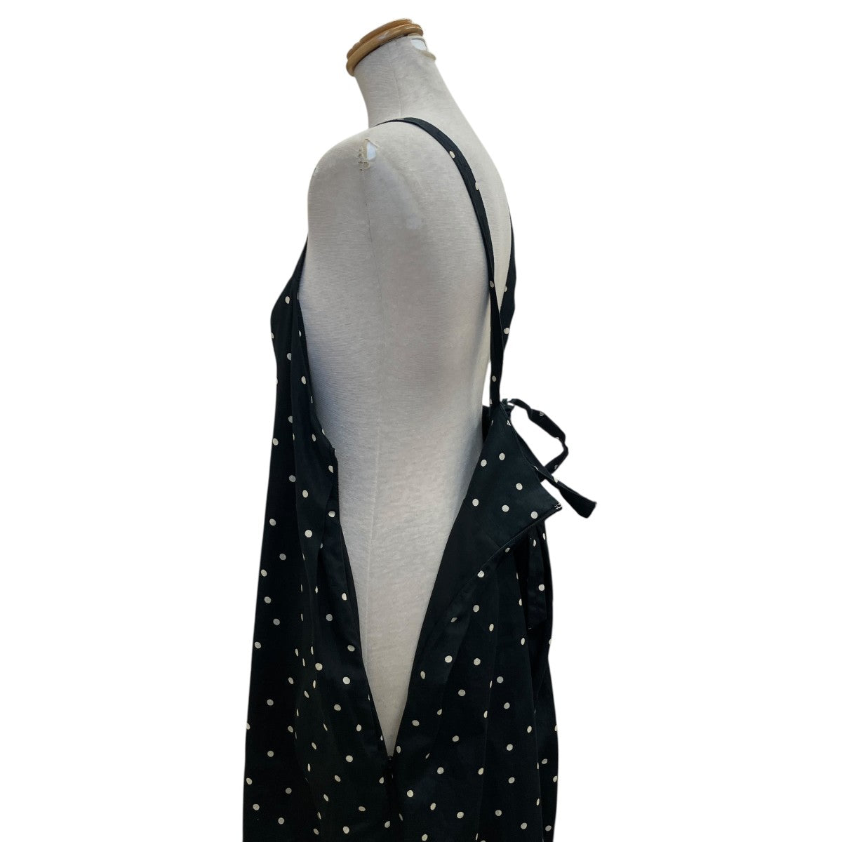BEAUTY＆YOUTH テレデランリネンドットキャミソールサロペット1626-151-3789 古着・中古-4枚目のアイテム画像