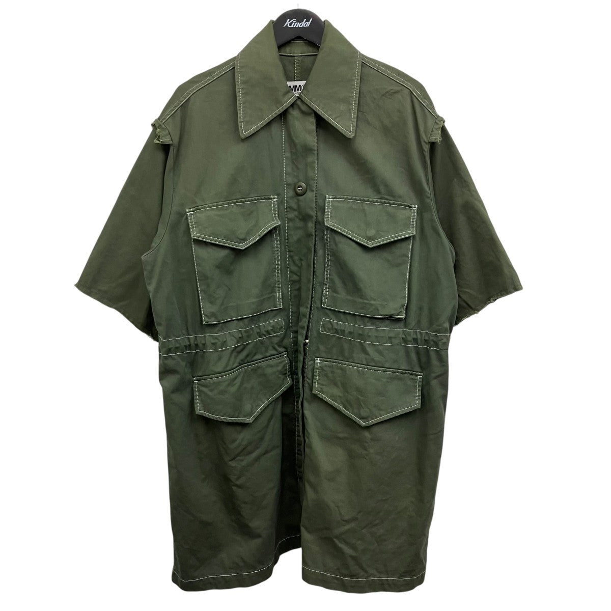 MM6 Maison Margiela オーバーサイズ ショートスリーブ ミリタリーコート 古着・中古-1枚目のアイテム画像
