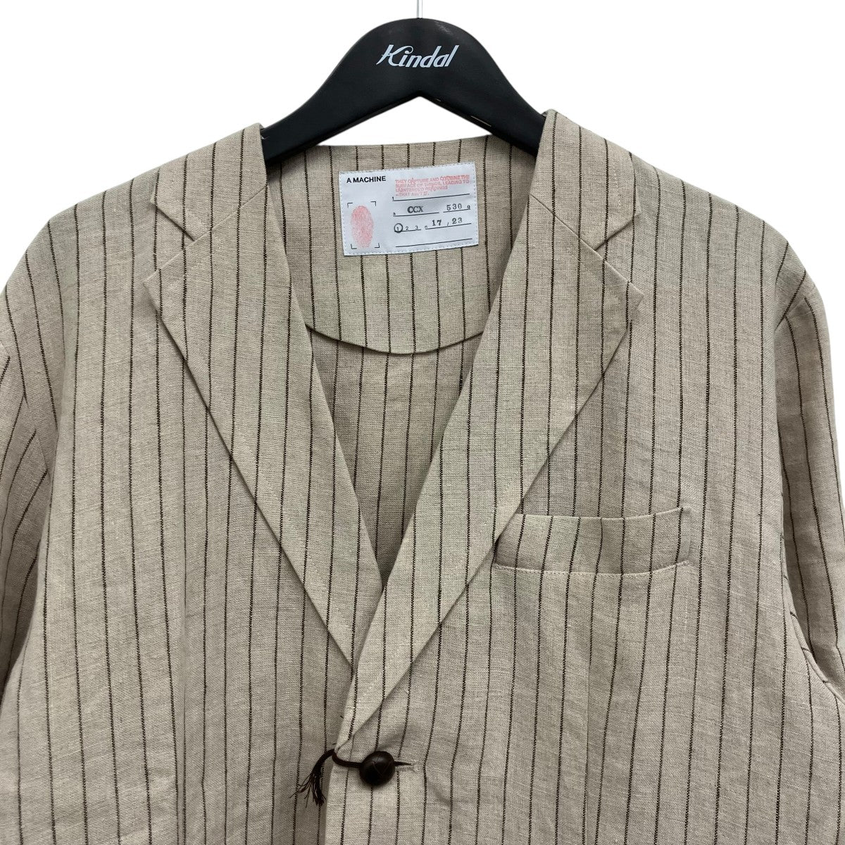 A．．MACHINE テーラードジャケット 古着・中古-3枚目のアイテム画像