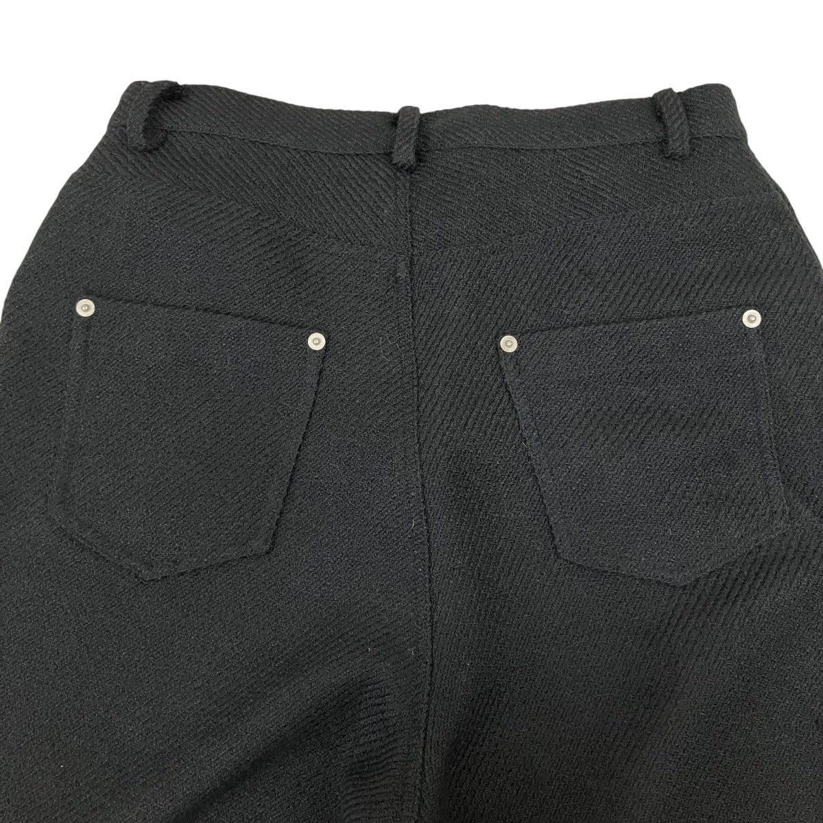 Tweed volume tuck wide pantsパンツ112255-124-003
