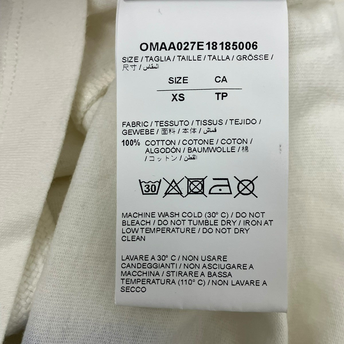 OFFWHITE プリントTシャツ 古着・中古-5枚目のアイテム画像