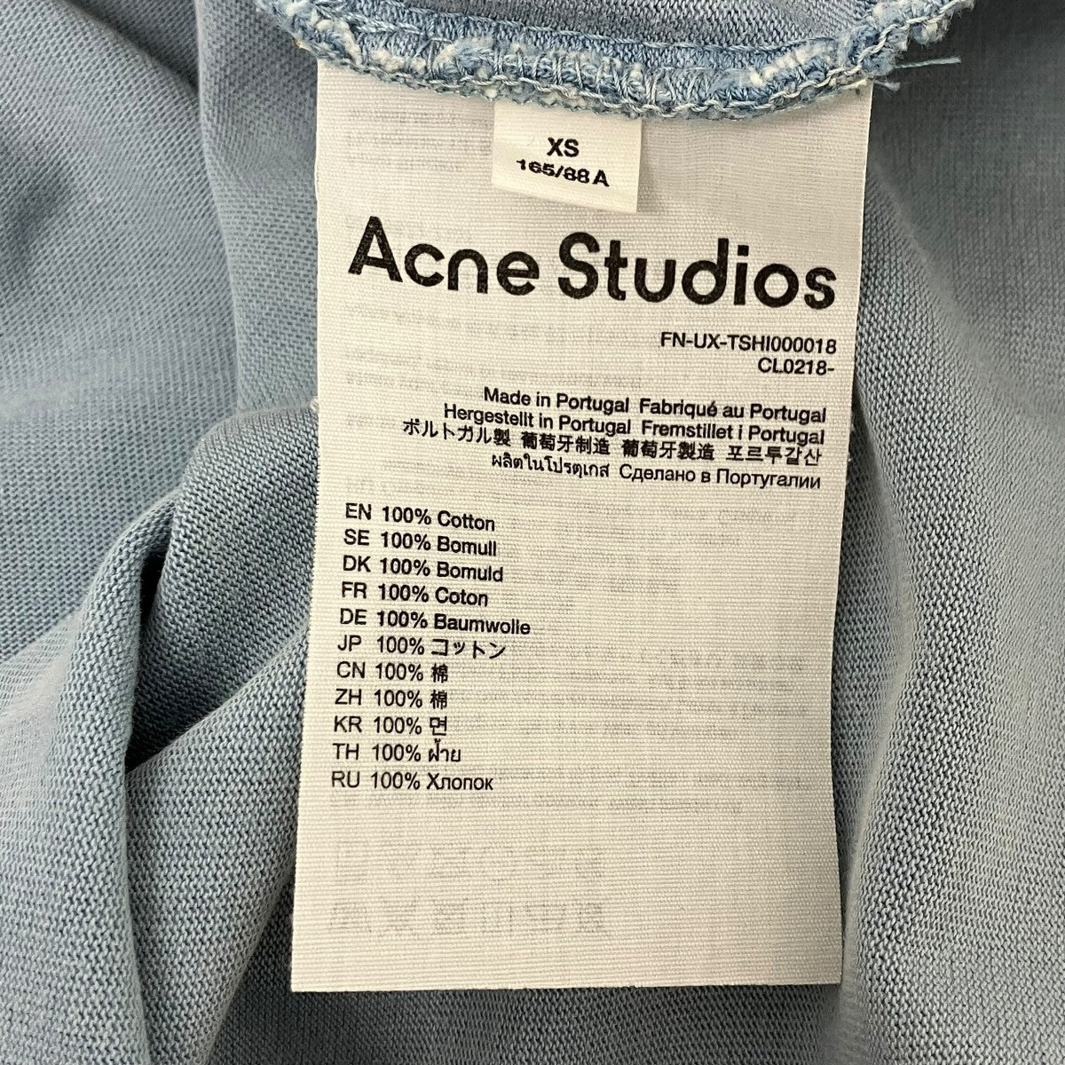 ACNE STUDIOS 半袖Tシャツ 古着・中古-5枚目のアイテム画像