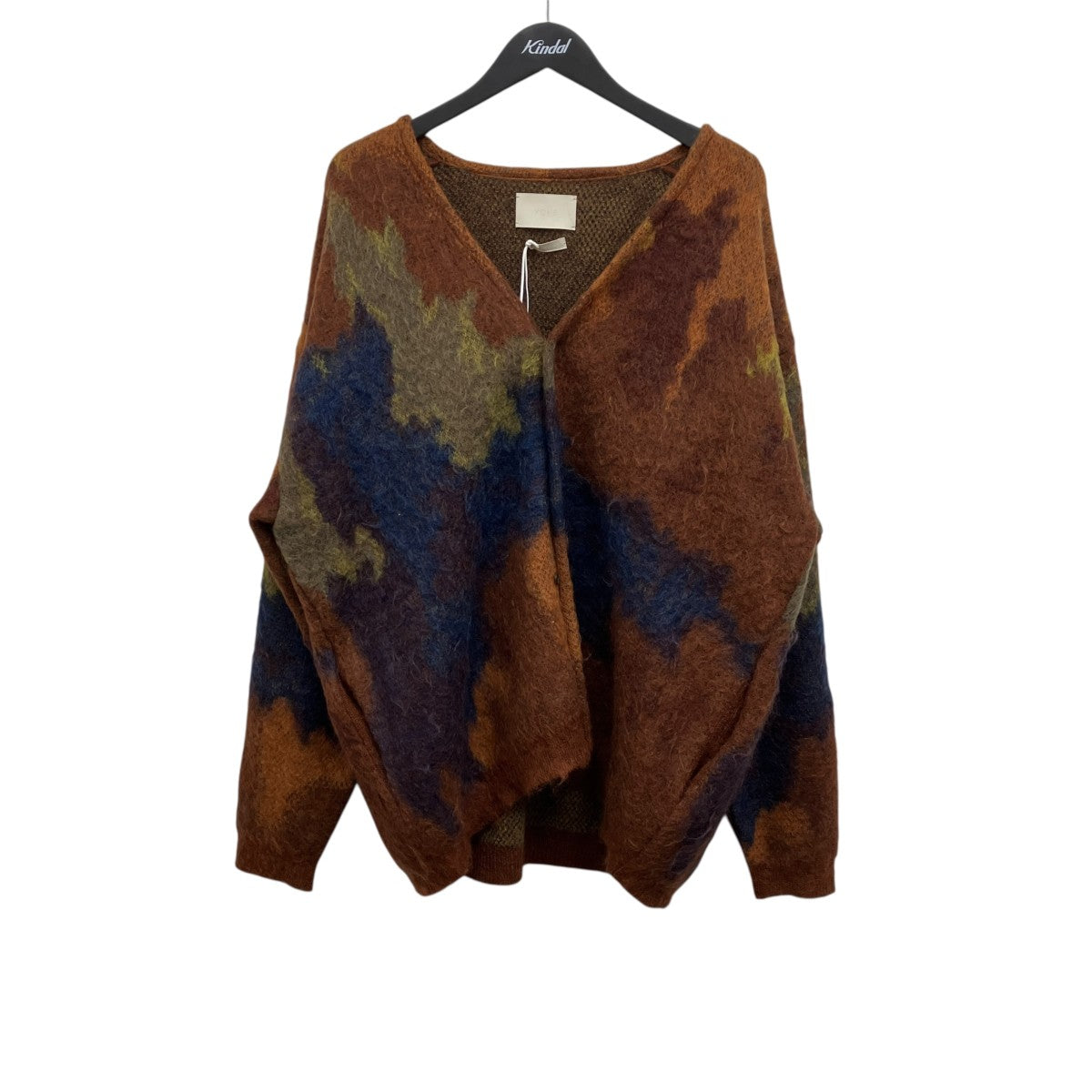 STILL JACQUARD CARDIGAN ニットカーディガン