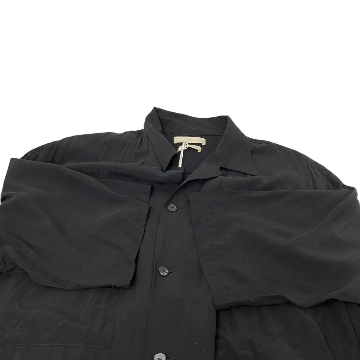 YOKE ショートスリーブオープンカラーシャツ 古着・中古-4枚目のアイテム画像
