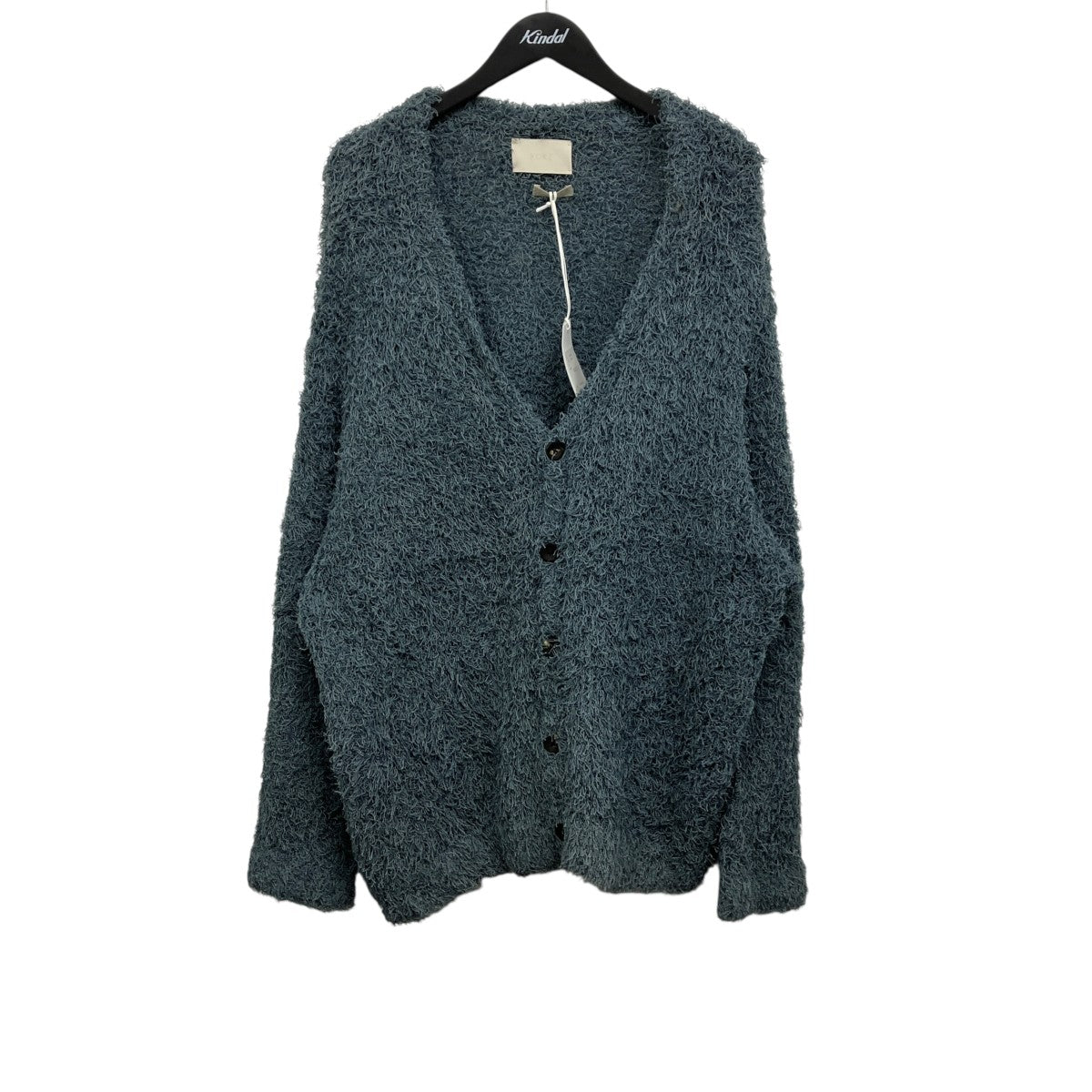 YOKE BUSHY COTTON CARDIGAN シャギーカーディガン 古着・中古-1枚目のアイテム画像