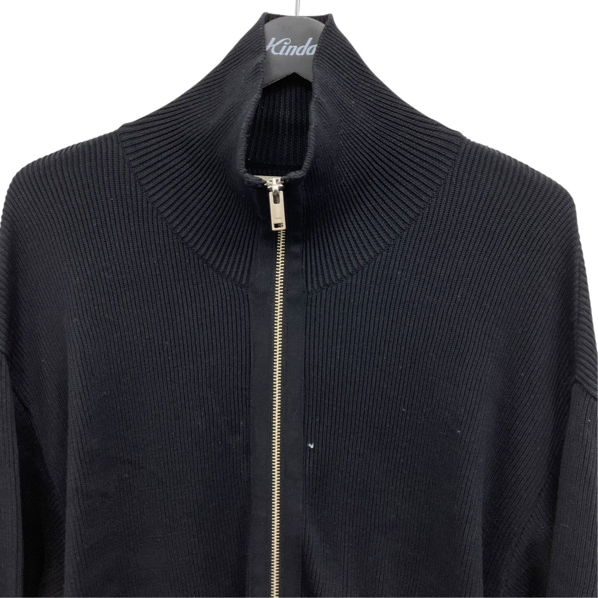 RIB ZIP-UP CARDIGAN ドライバーズニット