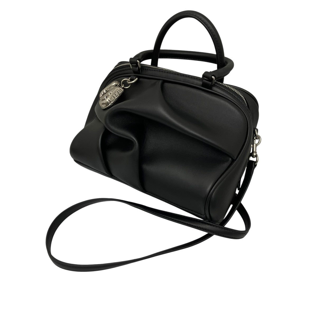 MARC JACOBS ウェーブレザーバッグ 古着・中古-1枚目のアイテム画像
