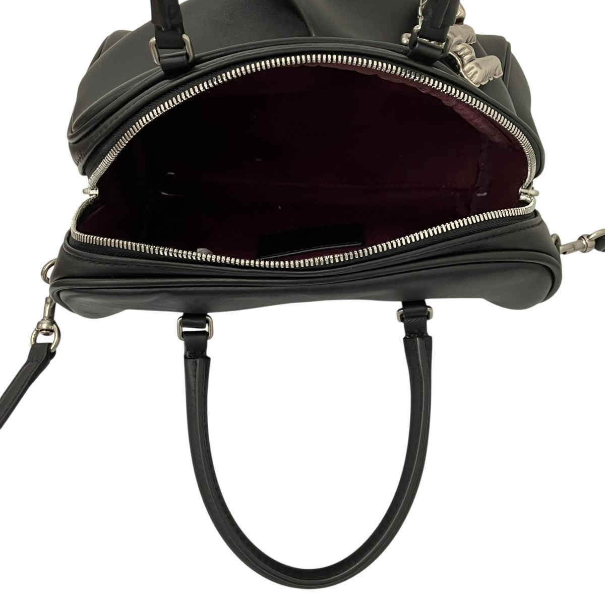 MARC JACOBS ウェーブレザーバッグ 古着・中古-6枚目のアイテム画像