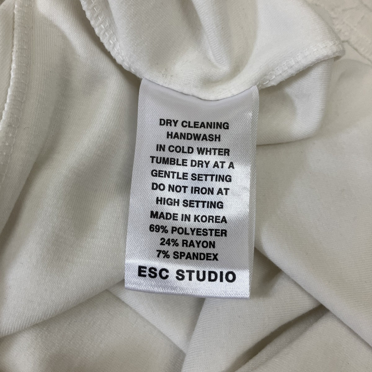 ESC STUDIO ヘンリーネックカットソー 古着・中古-5枚目のアイテム画像