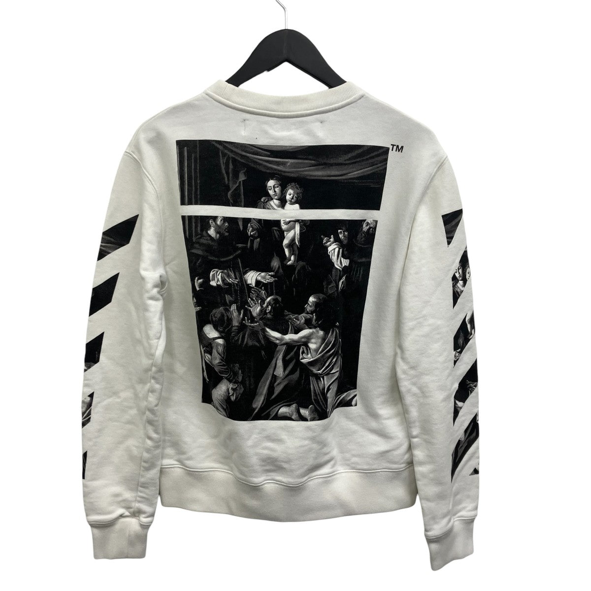 OFFWHITE プリントスウェット 古着・中古-2枚目のアイテム画像