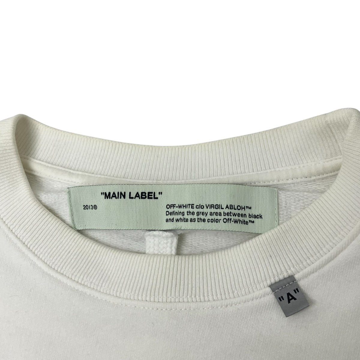 OFFWHITE プリントスウェット 古着・中古-4枚目のアイテム画像