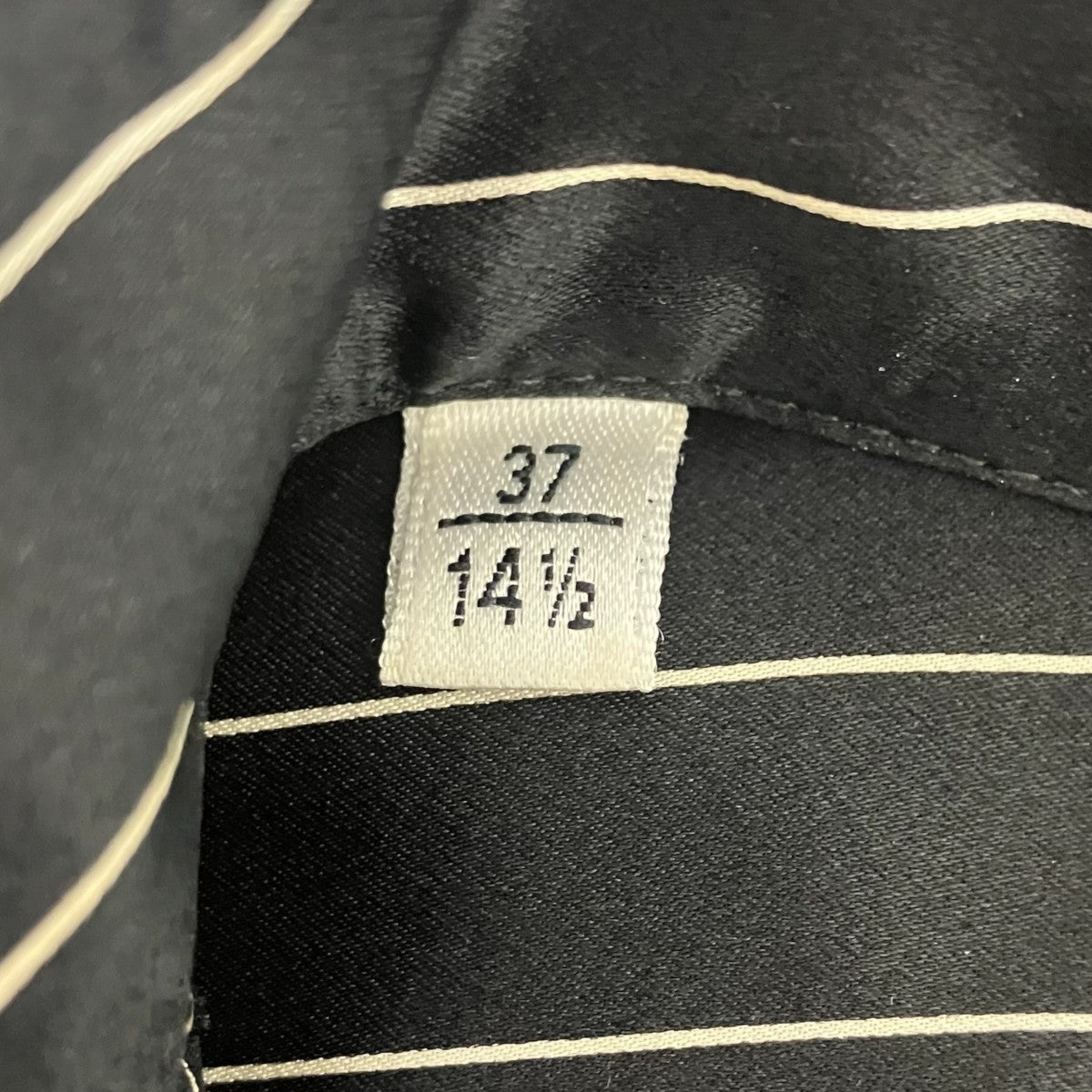 Saint Laurent Paris シルクストライプシャツ 古着・中古-6枚目のアイテム画像