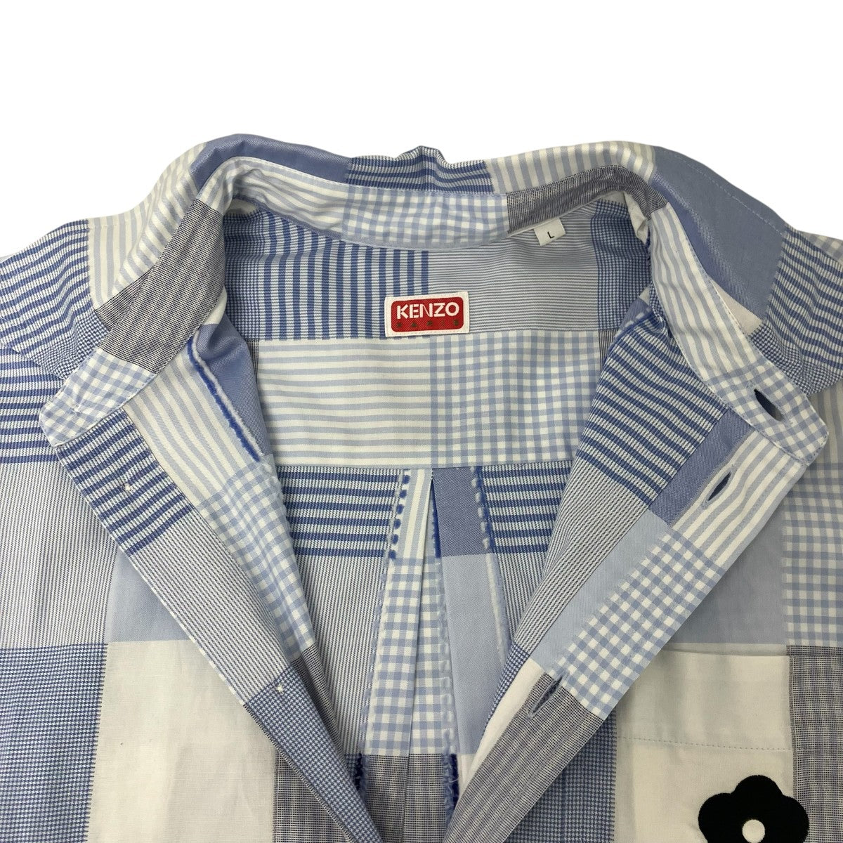 KENZO(ケンゾー) 長袖シャツ FD55CH5079LK ブルー サイズ L｜【公式