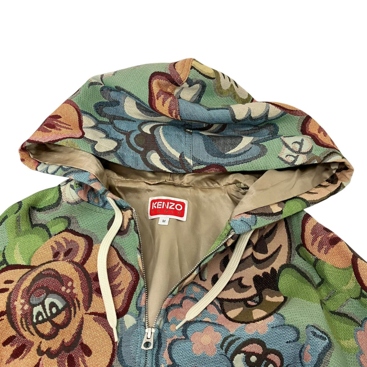 KENZO(ケンゾー) 総柄 ジップパーカー FF55BL1529JU マルチカラー KENZO(ケンゾー) 総柄 ジップパーカー FF55BL1529JU マルチカラー