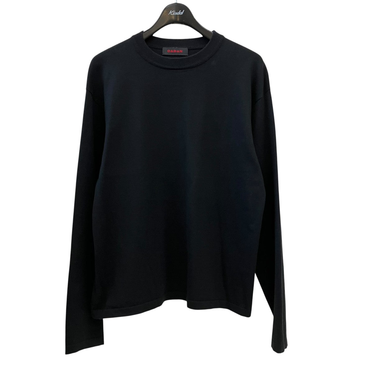 CABaN カシミヤ混クルーネックニット59-02-94-02004 古着・中古-1枚目のアイテム画像