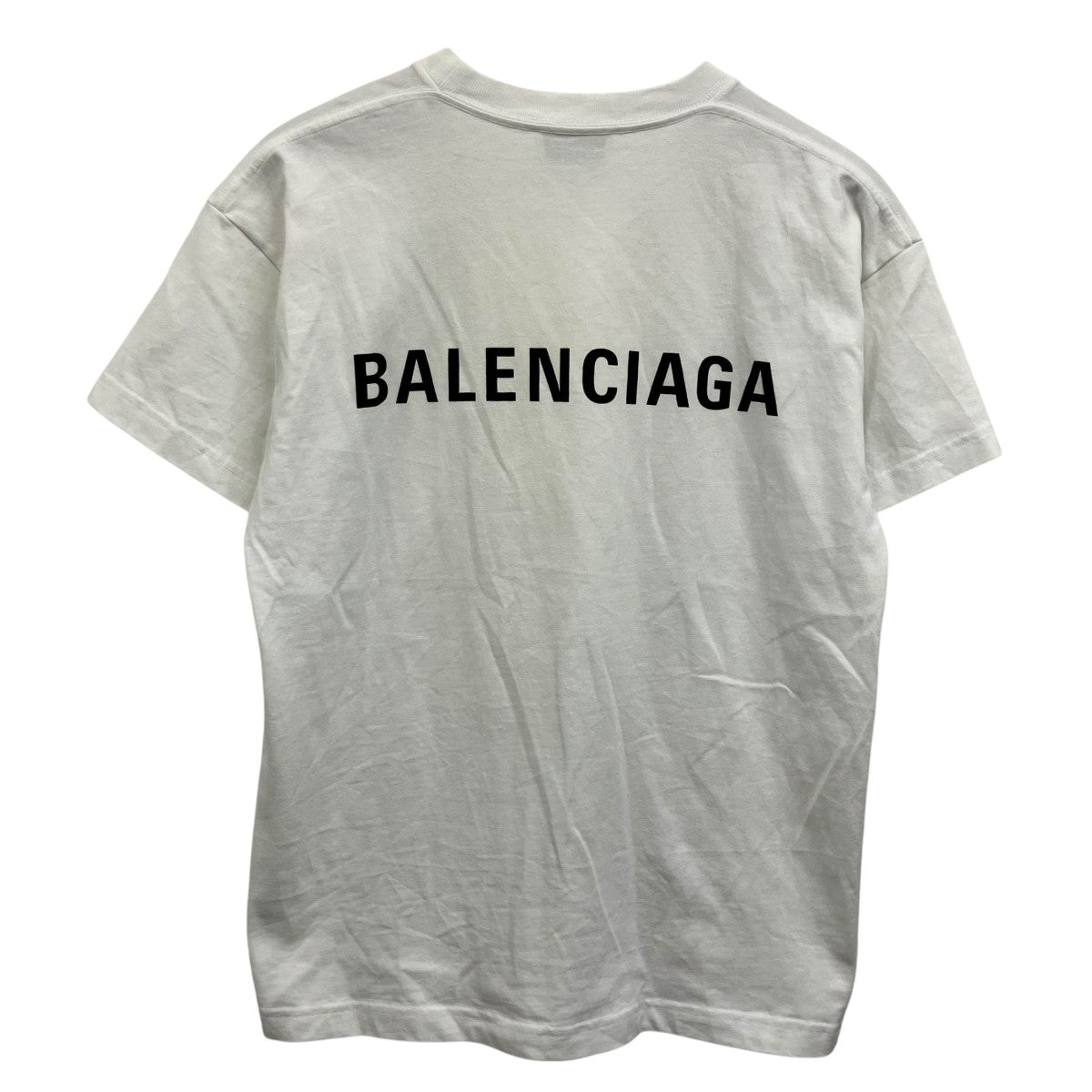 BALENCIAGA ロゴプリントTシャツ 古着・中古-2枚目のアイテム画像