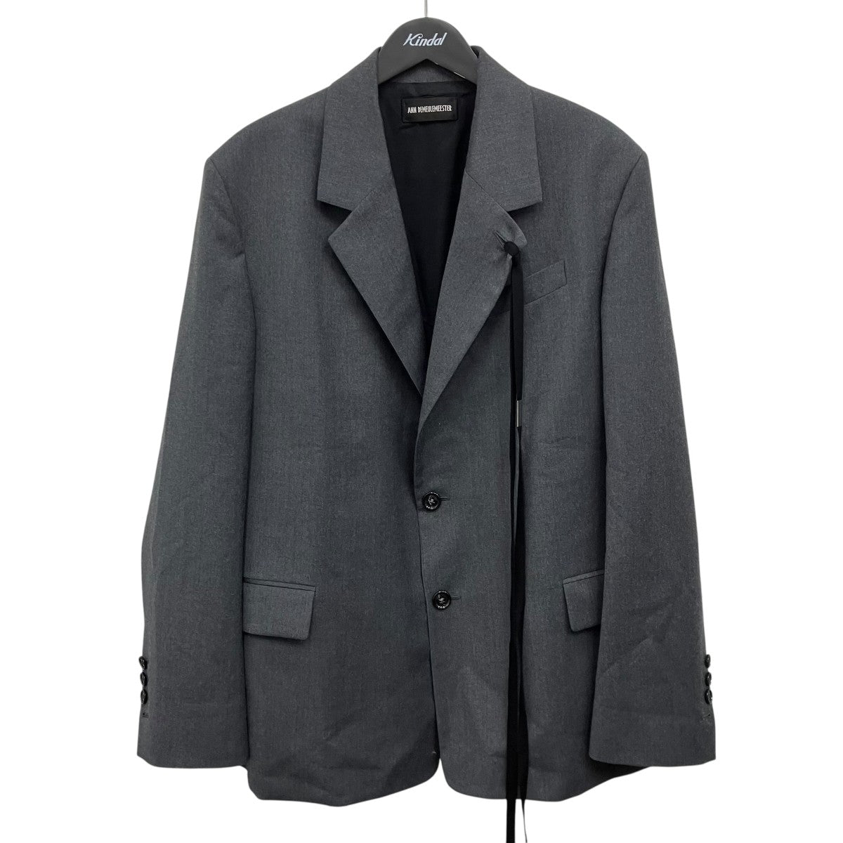 ANN DEMEULEMEESTER(アンドゥムルメステール) Rasmus comfort tailored