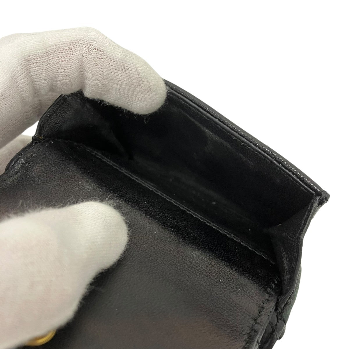 Yves Saint Laurent タイニーウォレットモノグラム 古着・中古-7枚目のアイテム画像