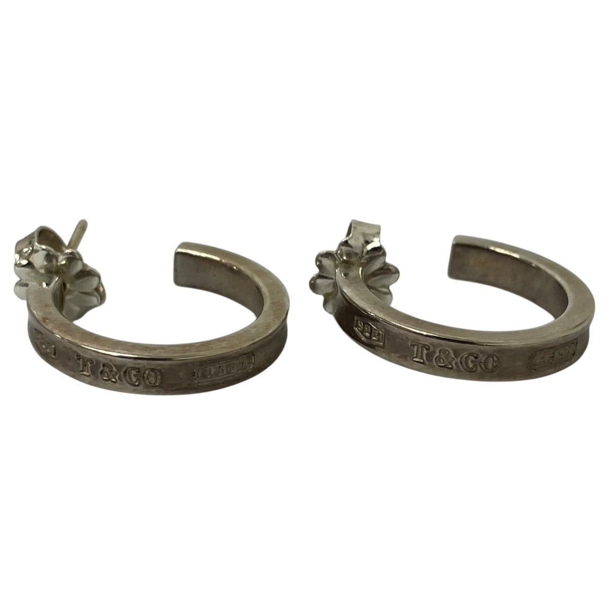 Tiffany ＆ Co． ナローフープピアス 古着・中古-3枚目のアイテム画像