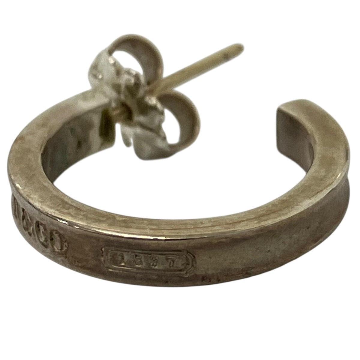Tiffany ＆ Co． ナローフープピアス 古着・中古-5枚目のアイテム画像