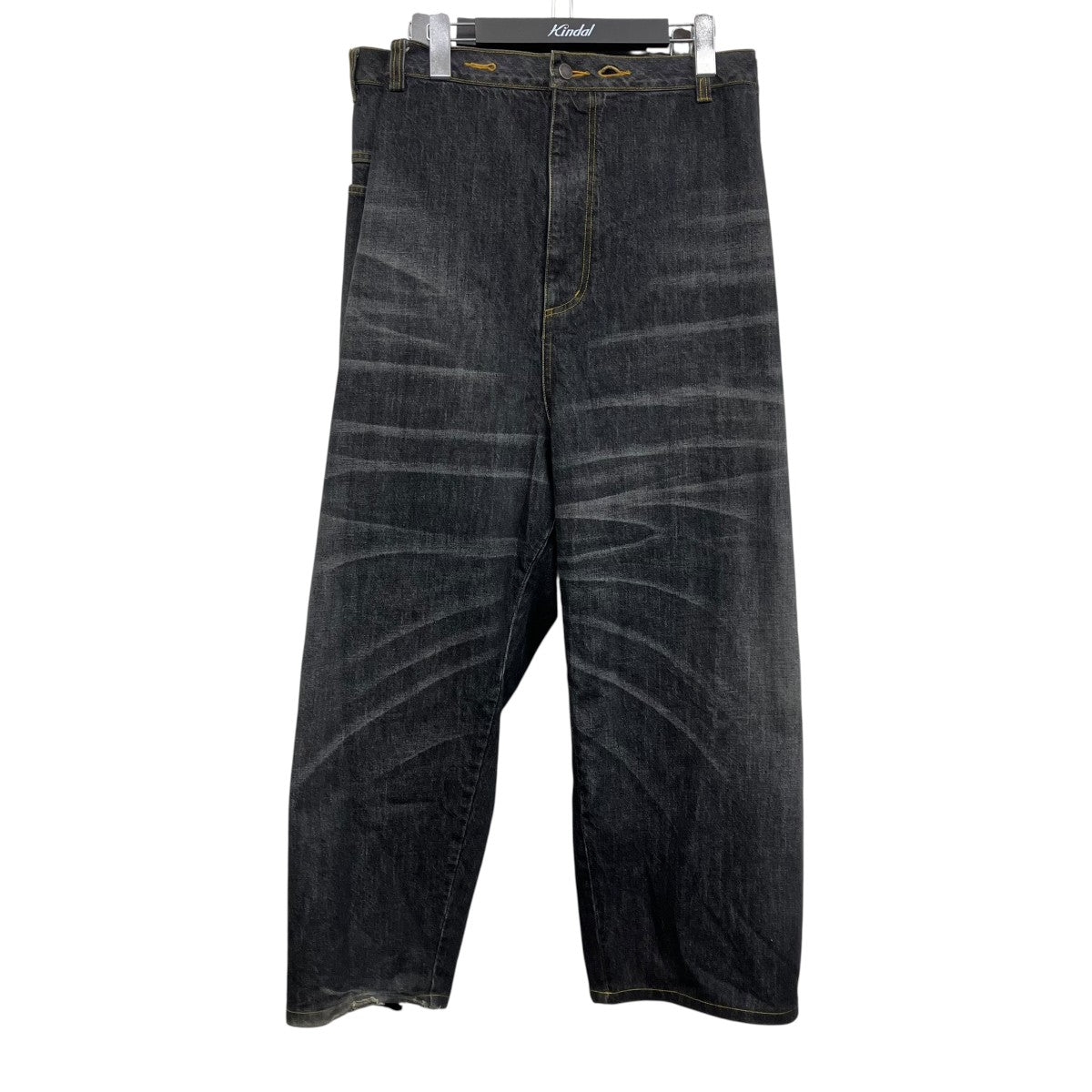 ORIMI OVERLAP BUGGY DENIM PANTS デニムパンツ 古着・中古-1枚目のアイテム画像