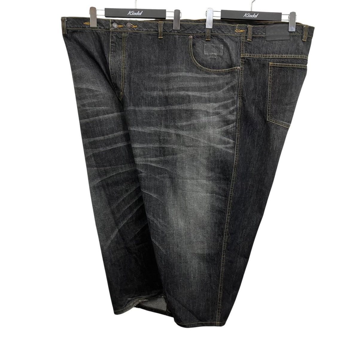ORIMI OVERLAP BUGGY DENIM PANTS デニムパンツ 古着・中古-5枚目のアイテム画像