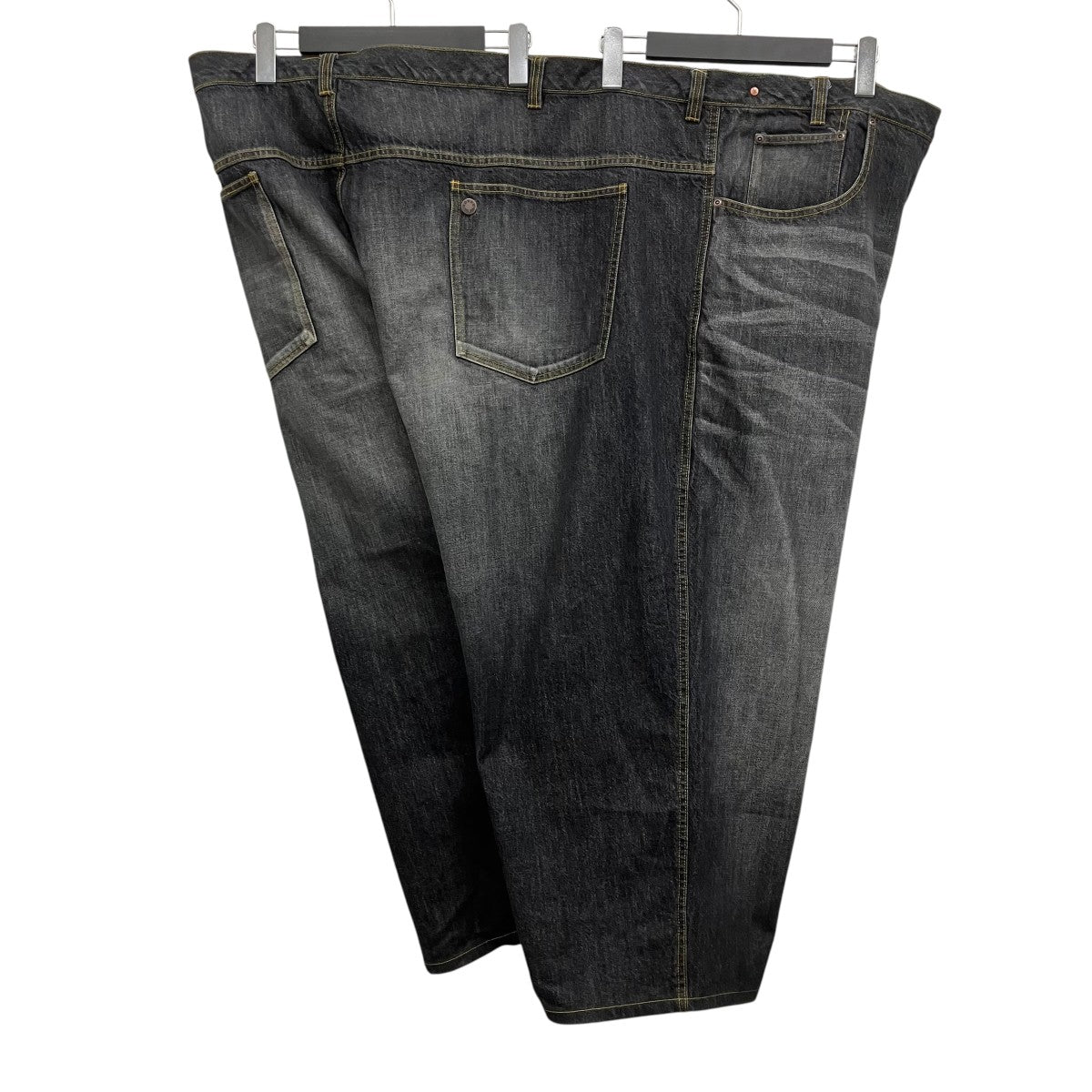ORIMI OVERLAP BUGGY DENIM PANTS デニムパンツ 古着・中古-6枚目のアイテム画像