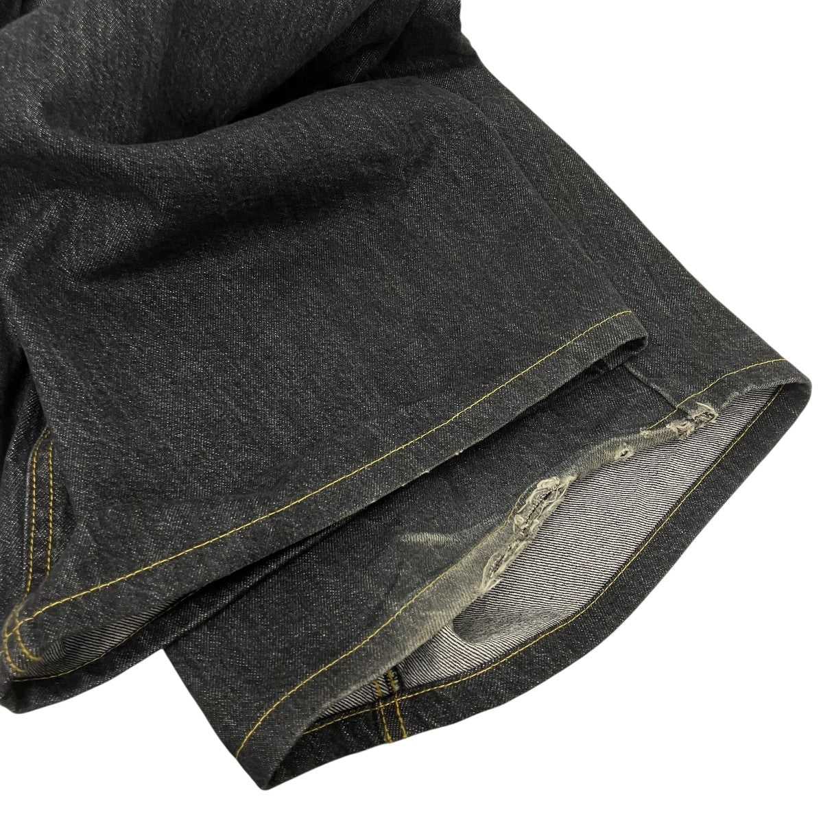 ORIMI OVERLAP BUGGY DENIM PANTS デニムパンツ 古着・中古-8枚目のアイテム画像