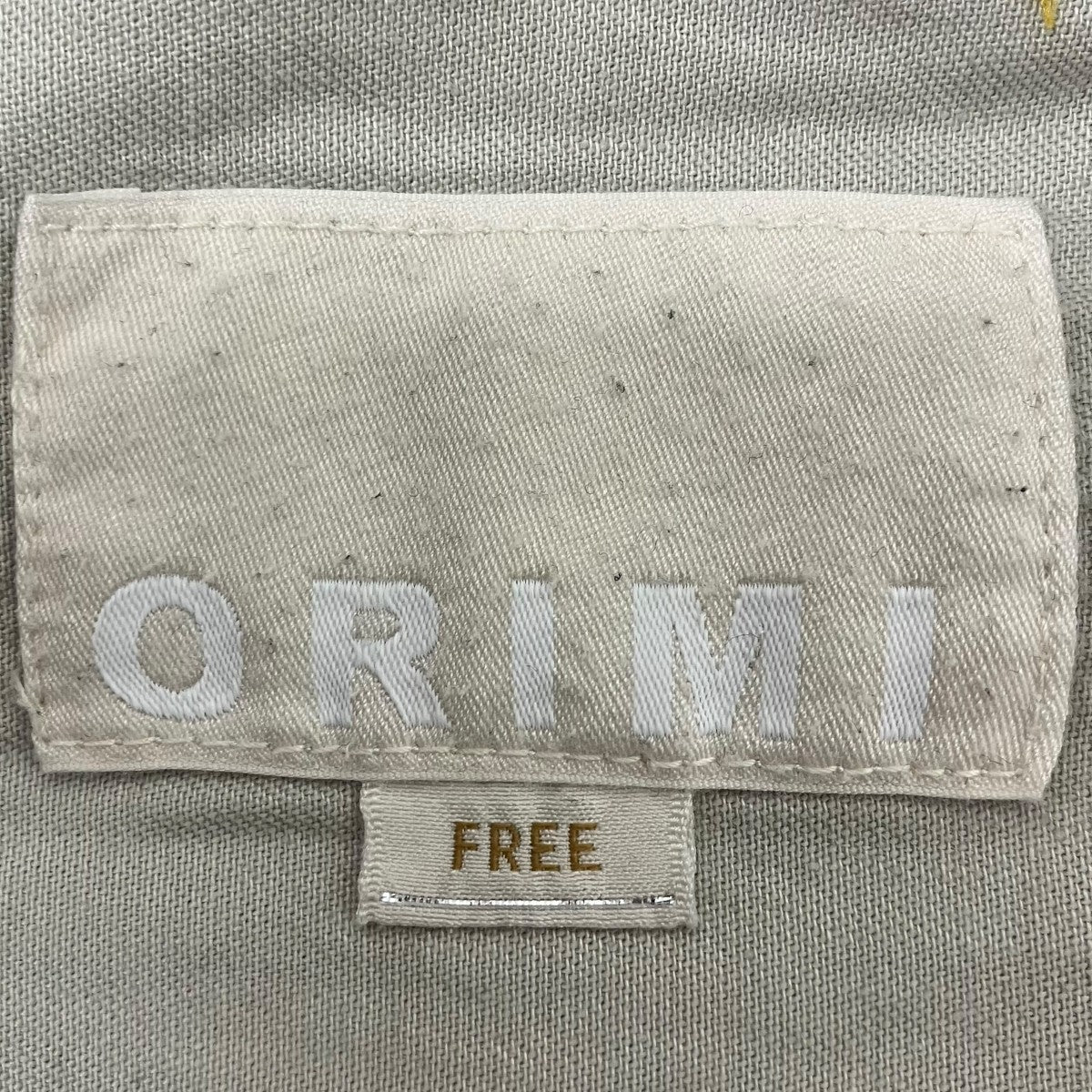 ORIMI OVERLAP BUGGY DENIM PANTS デニムパンツ 古着・中古-9枚目のアイテム画像