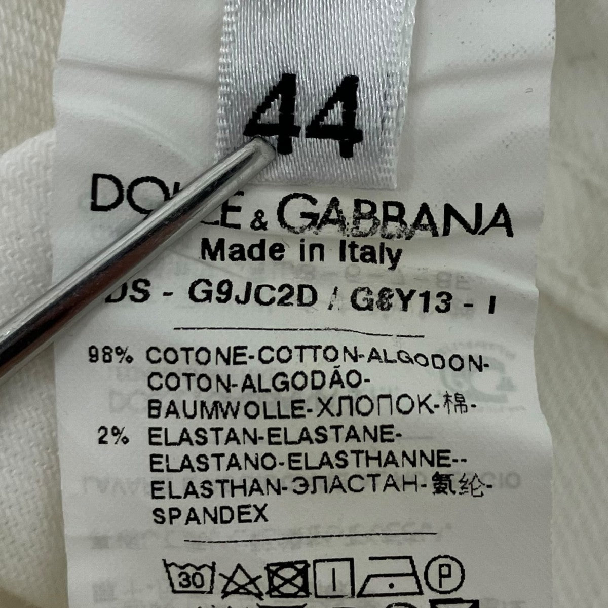 DOLCE ＆ GABBANA デニムジャケット 古着・中古-5枚目のアイテム画像