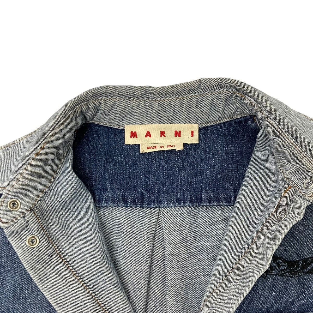MARNI デニムシャツ 古着・中古-4枚目のアイテム画像