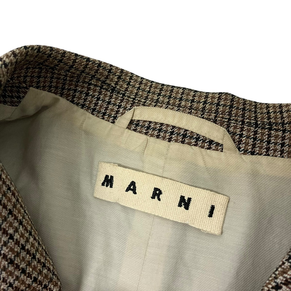 MARNI チェックジャケット GUMU0067U0 古着・中古-6枚目のアイテム画像